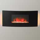 Garland Fires Corsa Curved Widescreen Deluxe Hang on the Wall Electric Fire